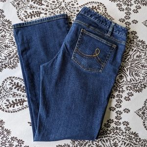 LOFT slim bootcut jeans